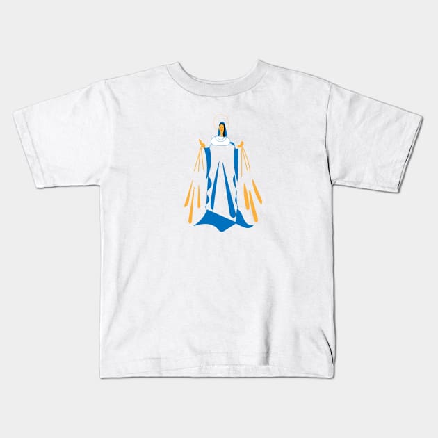 Assumption Of Mary Kids T-Shirt by FlorenceFashionstyle